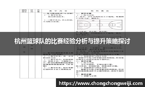 杭州篮球队的比赛经验分析与提升策略探讨